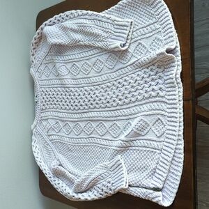 Fisherman cable knit LLBean sweater